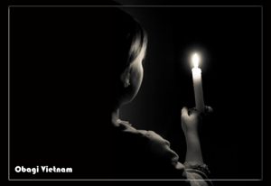 Ngon nến hy vọng của người con